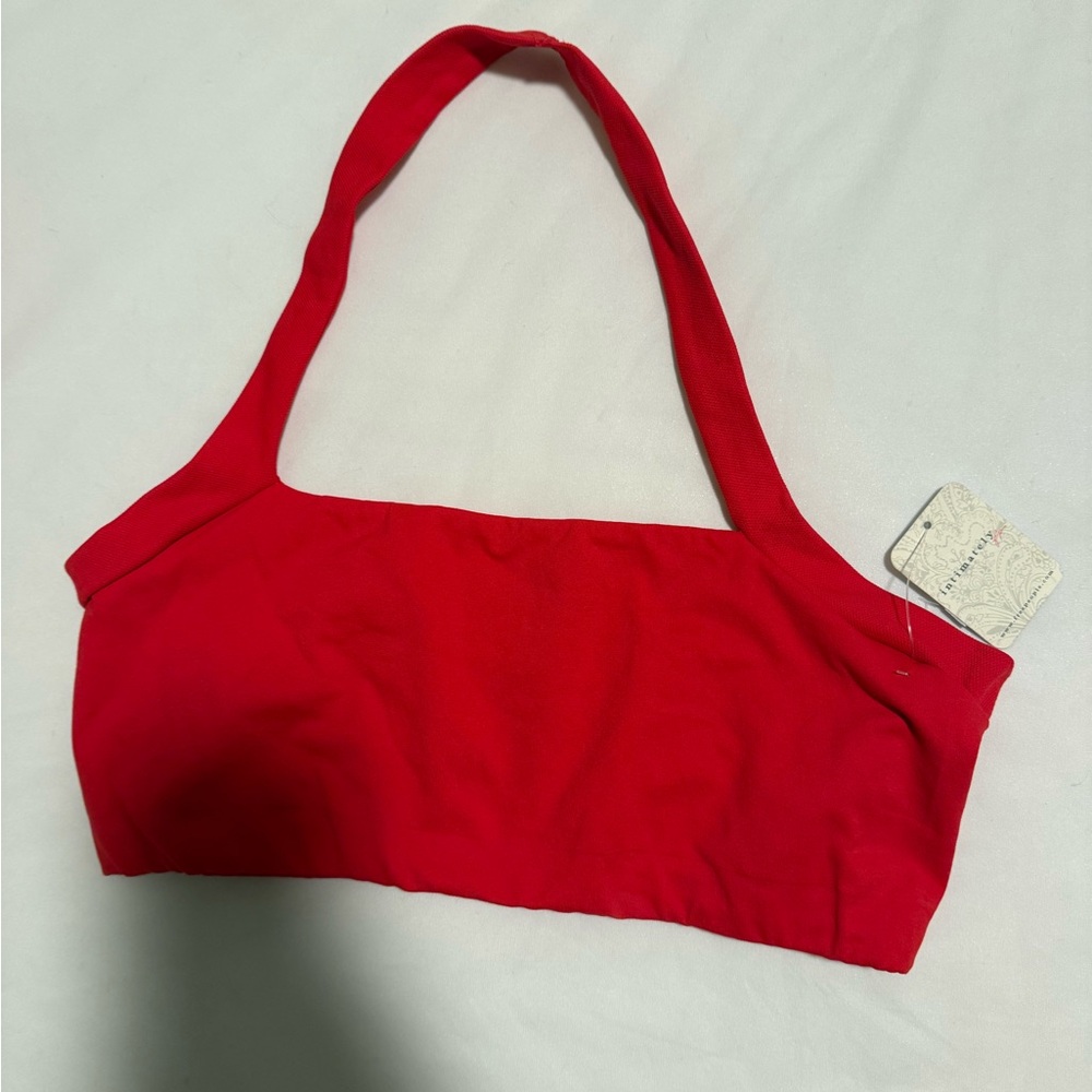 FP Red Halter Top